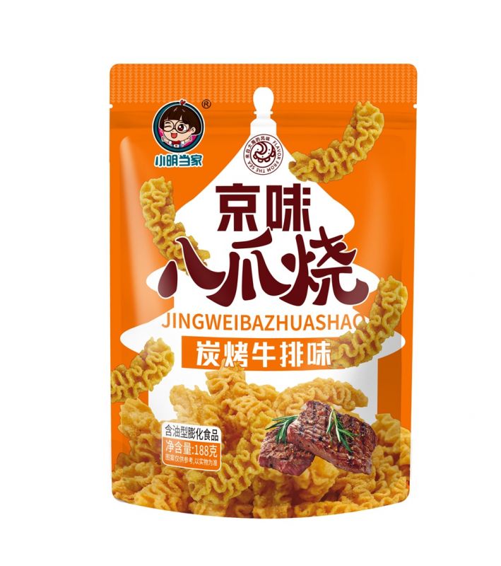 京味八爪烧-炭烤牛排味