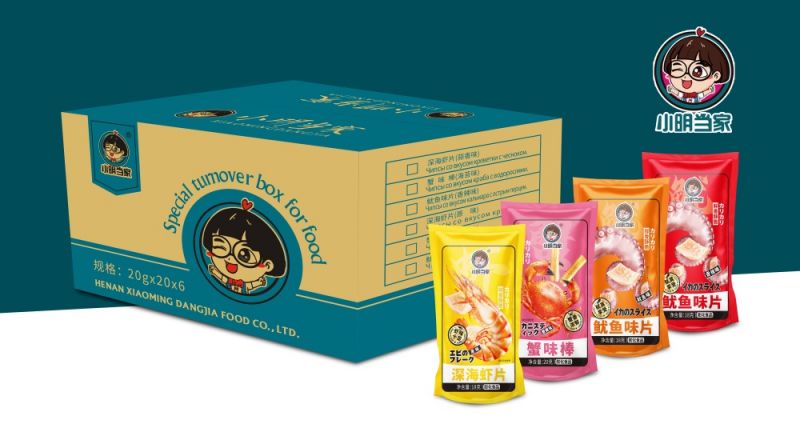 深海虾片、蟹味棒、鱿鱼味片