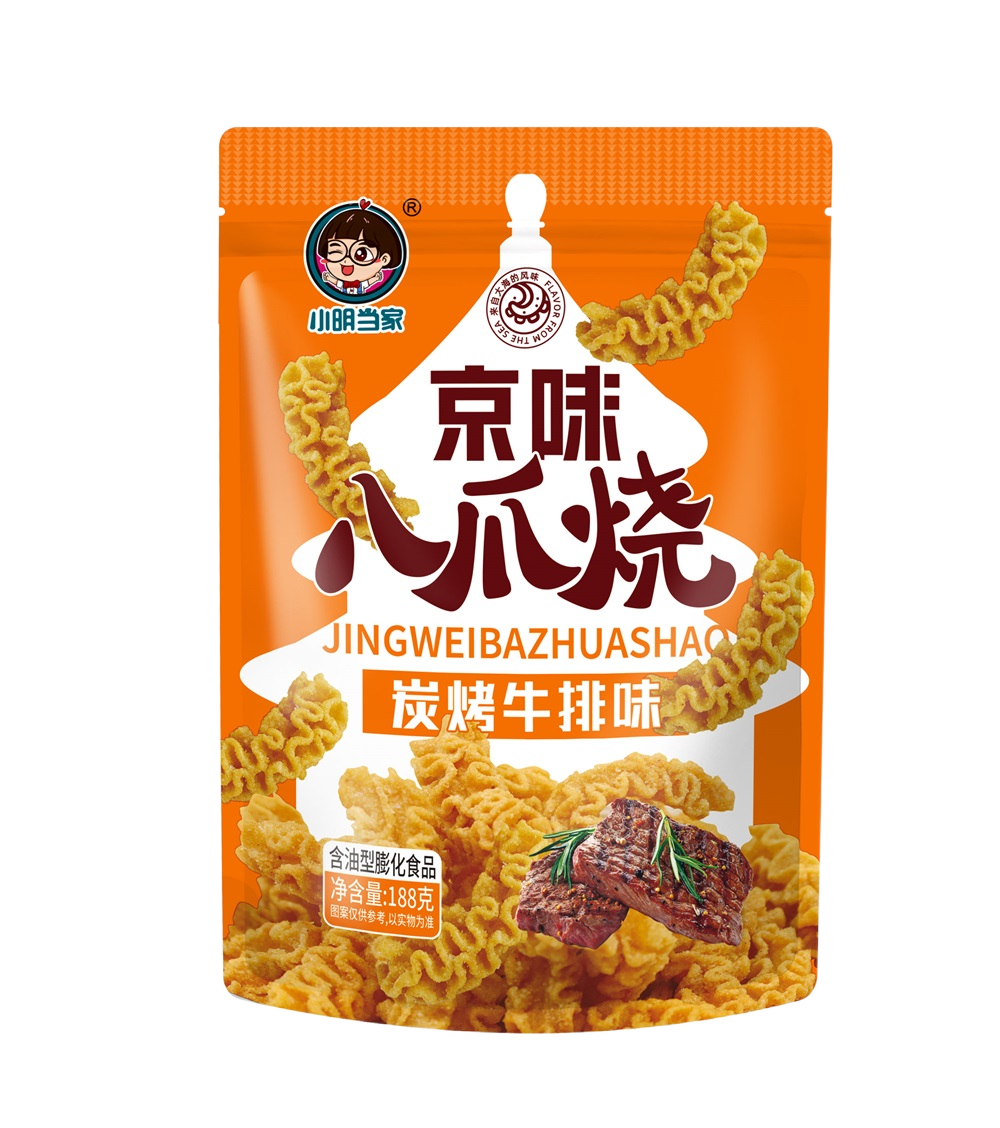 京味八爪烧-炭烤牛排味